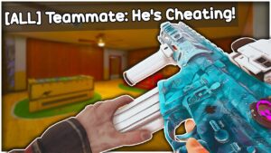 even my teammates think I cheat...