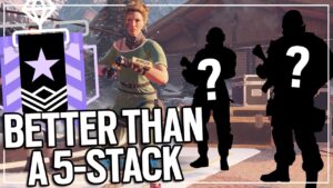 Diamond Level Coordination From Random Teammates