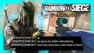 😂🤣"ESTA JUGANDO MI HERMANA POR MI"😂🤣 Rainbow Six Siege | Pablotas