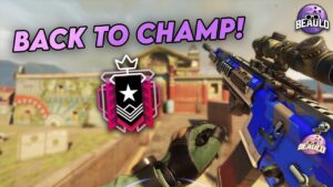 I FINALLY HIT CHAMP!- Rainbow Six Siege