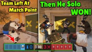 Maestro's Team Left On Ranked Match Point Then He SOLO WON! - Rainbow Six Siege Demon Veil