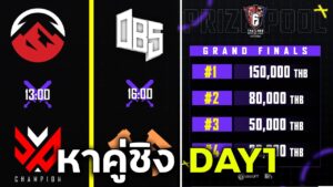 ⚔️ Obsession vs Fury ⚔️ - OPL Grand Final Day1 Rainbow Six Siege ไทย