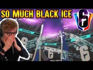 SO MUCH BLACK ICE  😍😍 🎉 - RAINBOW SIX SIEGE R6 - GERMAN