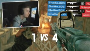 Shaiiko Wins An IMPOSSIBLE 1v4 Clutch... Rainbow Six: Siege
