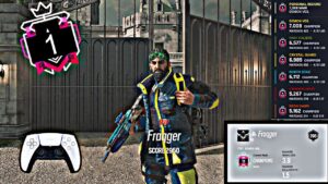 THE #1 BEST PS5 CONTROLLER CHAMPION - (SETTINGS & SENSITIVITY) - RAINBOW SIX SIEGE CONSOLE