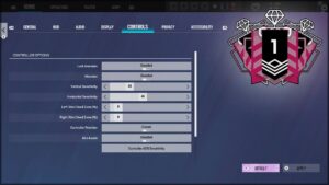 The BEST CONSOLE CHAMPION Settings and Sensitivity - Rainbow Six Siege Xbox