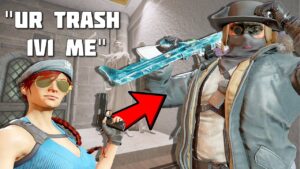 This TRASH TALKER CHALLENGED Me to a Frag Contest