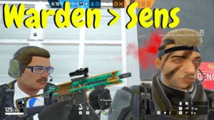 Warden is Finally OP in Rainbow Six Siege (Vector Glare Gameplay)