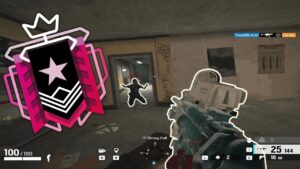 the only champion with a 100% headshot rate in rainbow six siege