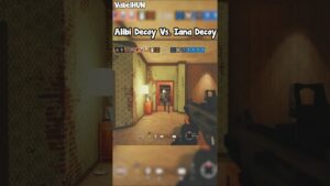 Alibi Decoy Vs. Iana Decoy, Who is Gonna Win? - Rainbow Six Siege Vector Glare #shorts