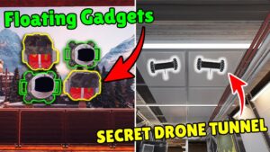 Azami SECRET Trick To Make Any Gadget Float | Hidden Drone Spot On Kanal - Rainbow Six Siege