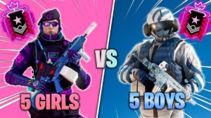 Can 5 Champion Girls Beat 5 Champion Boys?