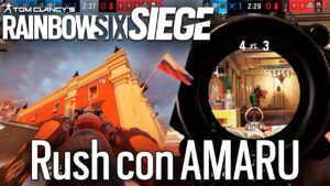 El RUSH con AMARU es GOD | Vector Glare | Caramelo Rainbow Six Siege Gameplay Español