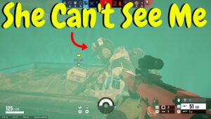 Hiding Inside Sens Gadget in Rainbow Six Siege