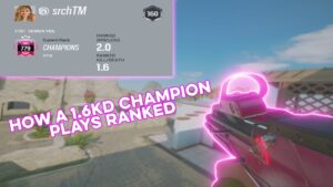 How A 1.6KD CHAMPION PLAYS RANKED Ranked Highlights - Rainbow Six Siege