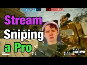 I Streamsniped a Pro Player - Rainbow Six Siege