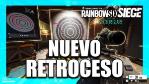 🎯*NUEVO RETROCESO* en TODAS LAS ARMAS | RAINBOW SIX SIEGE | Vector Glare | Pablotas