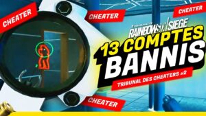 PRO du CHEAT ??? 13 COMPTES BANNIS ??? 😲😲😲 Tribunal des cheaters #2 - Rainbow Six Siege