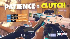 Patience is Key to Clutching - Rainbow Six Siege
