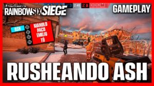 RUSHEANDO CON ASH | Caramelo Rainbow Six Siege Gameplay Español