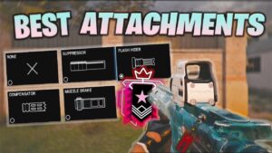 The *BEST* Attachments For *NO* Recoil on ALL Operators - Rainbow Six Siege Vector Glare