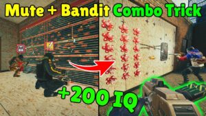 The Bandit BUFF Made *Mute + Bandit* Combo Trick Crazy! - Rainbow Six Siege Vector Glare