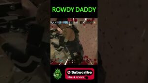 The Fastest Caveira Alive - Rainbow Six Siege #shorts #caveira #clutch #ROWDYDADDY #knifekill