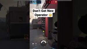 The New Operator in Rainbow 6 Siege isn’t Worth it 😕 #shorts #rainbowsixsiege