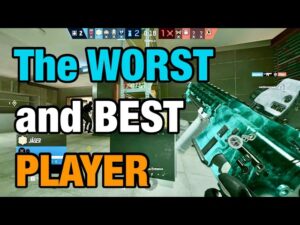 The WORST and BEST Player of ALL TIME - Rainbow Six Siege