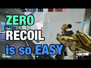 ZERO Recoil on the BEST Gun in Rainbow Six Siege