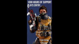 1000 Hours Of Support Plays Entry #shorts #rainbowsixsiege