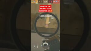 22 SECOND ACE WITH LION!?! 😳(RAINBOW SIX SIEGE)#shorts