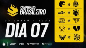CAMPEONATO BRASILEIRO 2022 - 2° TURNO - PLAYDAY 7 - Rainbow Six Siege
