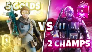 Can 2 Champions Beat 5 Golds In Rainbow Six Siege?