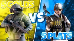 Can 5 Golds Beat 5 Plats In Rainbow Six Siege