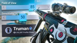 I Used Truman's NEW CRAZY Sensitivity For 24 Hours.... - RAINBOW SIX SIEGE