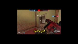 I really tried to save my teammate in Rainbow Six Siege