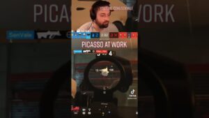 Picasso at Work - Rainbow Six Siege #r6s #shorts