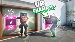 Playing In TOXIC Champ Lobbies... Rainbow Six Siege