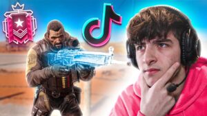 REACTING TO The #1 Tik Tok  Console Champion....- RAINBOW SIX SIEGE