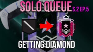 SOLO QUEUED TO DIAMOND (Solo to Champion S2 Ep. 5) - Rainbow Six Siege Console Gameplay