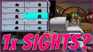The *BEST* 1x Sight To Use in Rainbow Six Siege 2022 (IN MY OPINION!)