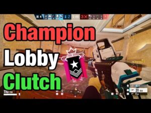 The Champion Lobby Clutch - Rainbow Six Siege