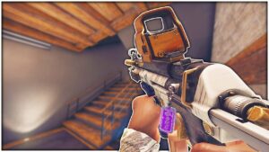 my teammate thought i was cheating because of this...