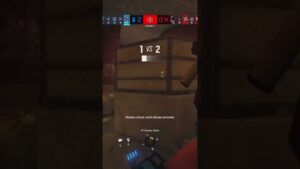 1v5 clutch 💪🏽/Rainbow six siege