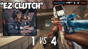 Beaulo BEST Clutch In Pro League... Rainbow Six Siege
