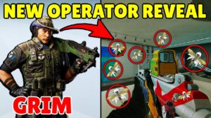 First Look at The NEW Season Operator *GRIM* - Rainbow Six Siege Operation Brutal Swarm