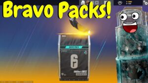 Bravo Pack Opening in Rainbow Six Siege (Vector Glare Packs)
