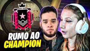 PEGUEI DIAMANTE 2 E VAMOS RUMO AO CHAMPION - Rainbow Six Siege