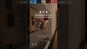 Rainbow Six Siege 4 man frag :)